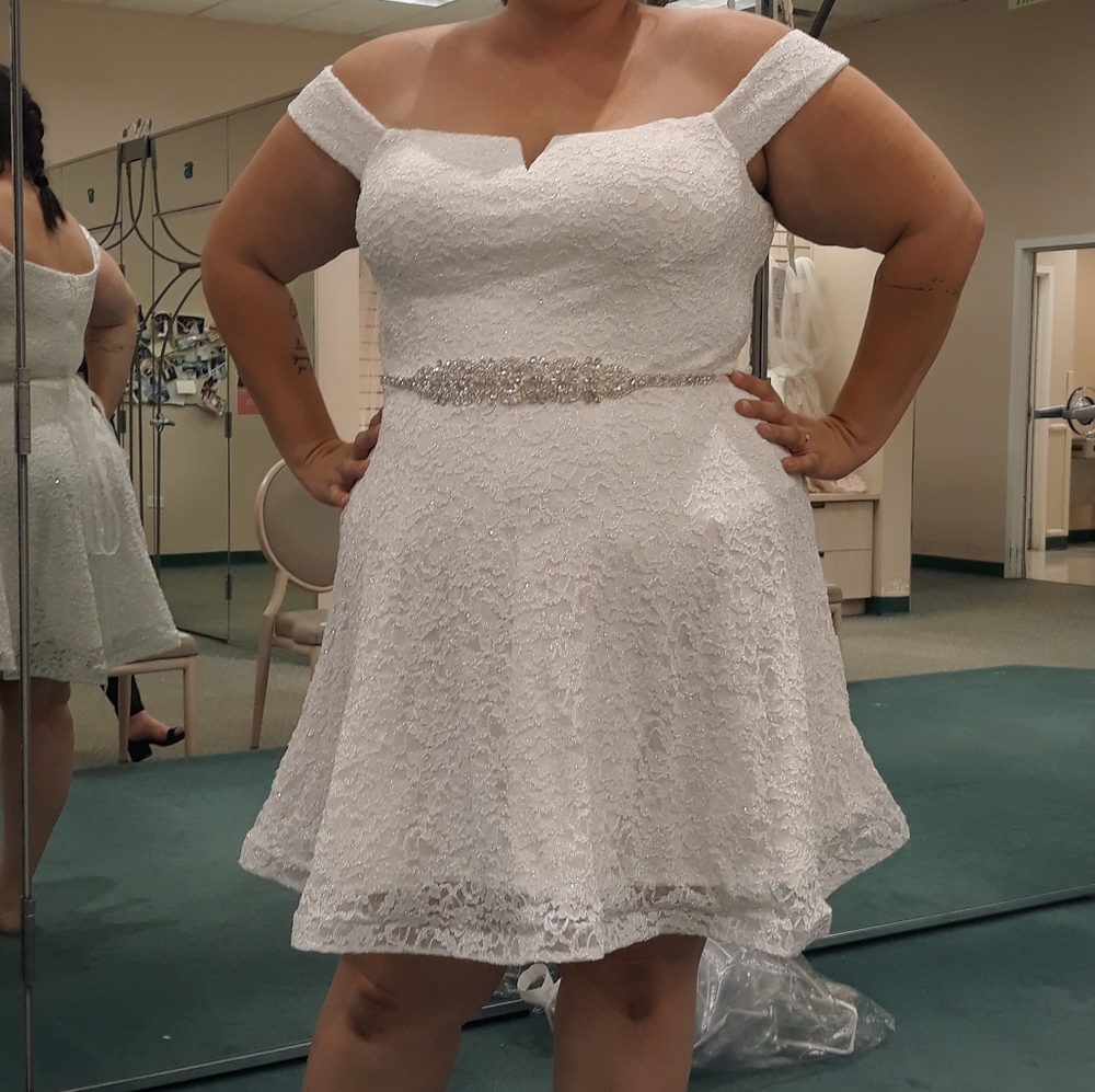 Lace Skater Dress